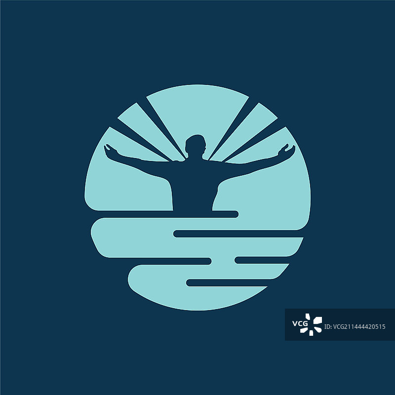 双手投降圈子里的男人图片素材