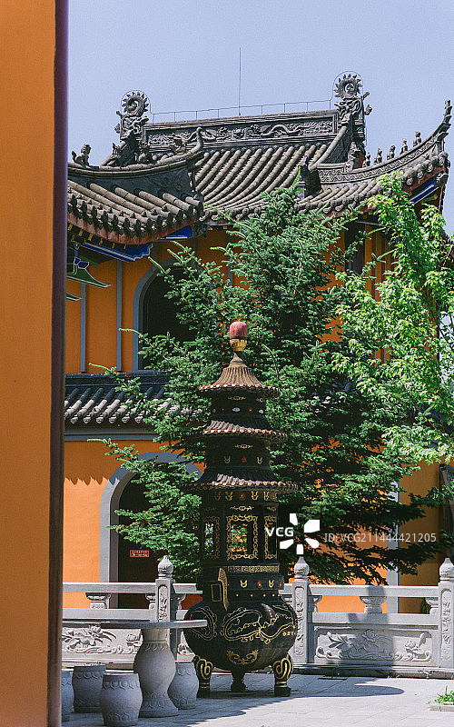 哈尔滨一面坡镇普照寺图片素材