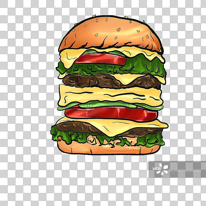 手绘插画图片素材