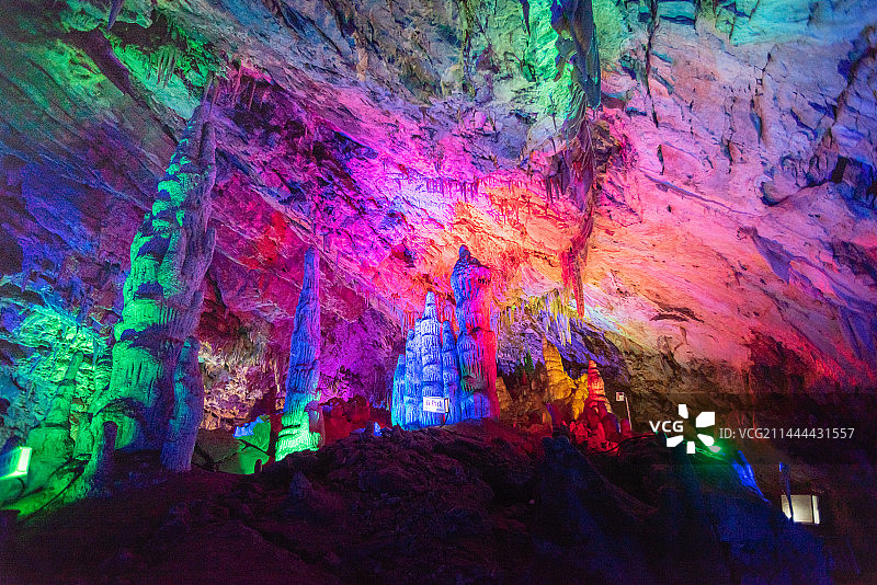 北京平谷京东大溶洞图片素材