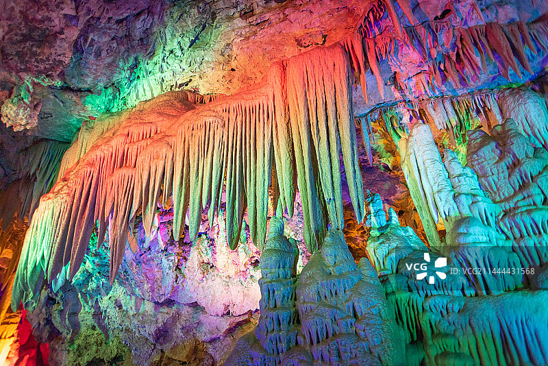 北京平谷京东大溶洞图片素材