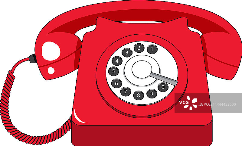 复古有线电话图片素材