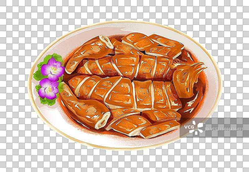 广东佛山城市特色美食 柱候鸡图片素材