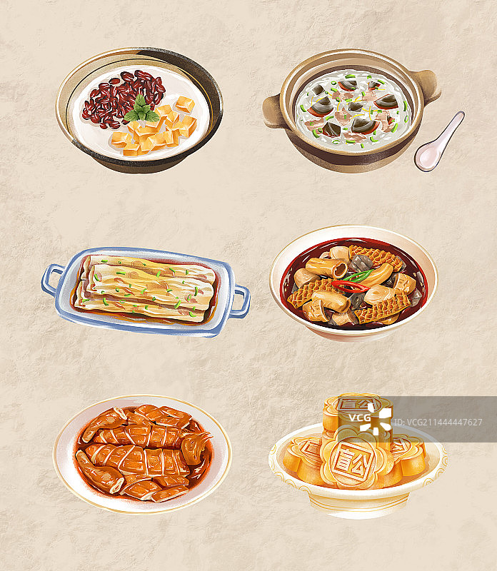 广东佛山城市特色美食合集图片素材