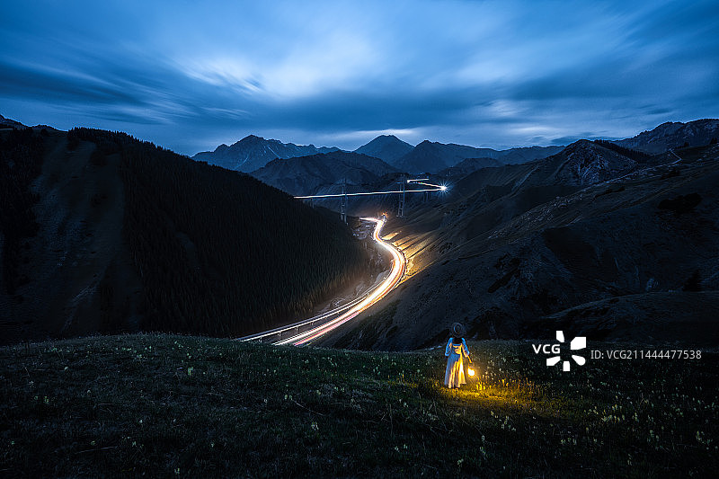 果子沟图片素材