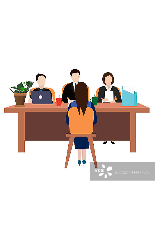 工作面试图片素材