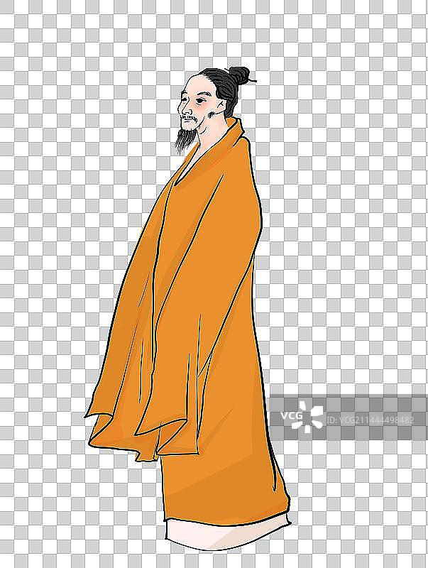 中国风古典风格中国画人物元素文学艺术图片素材