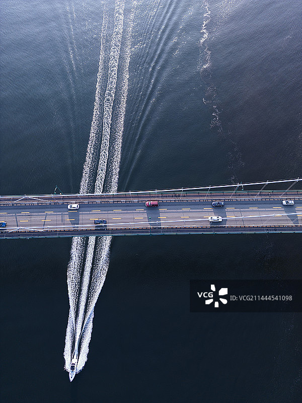 温哥华狮门桥图片素材