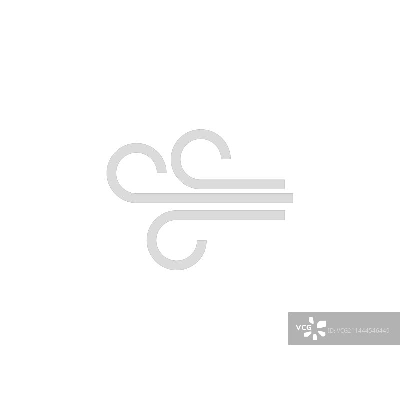 风的扁平图标图片素材