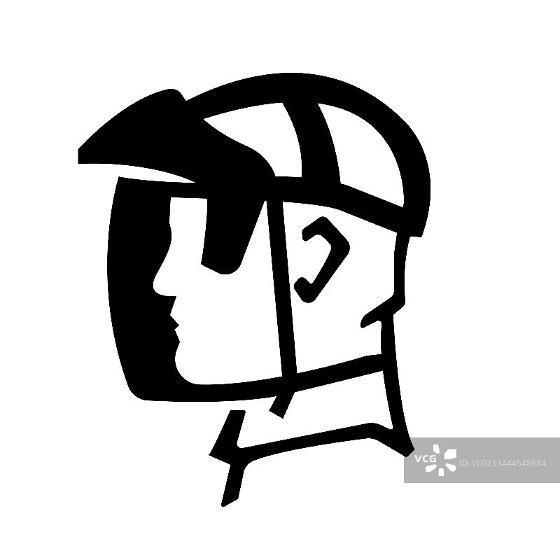 职业安全健康防护面罩图片素材