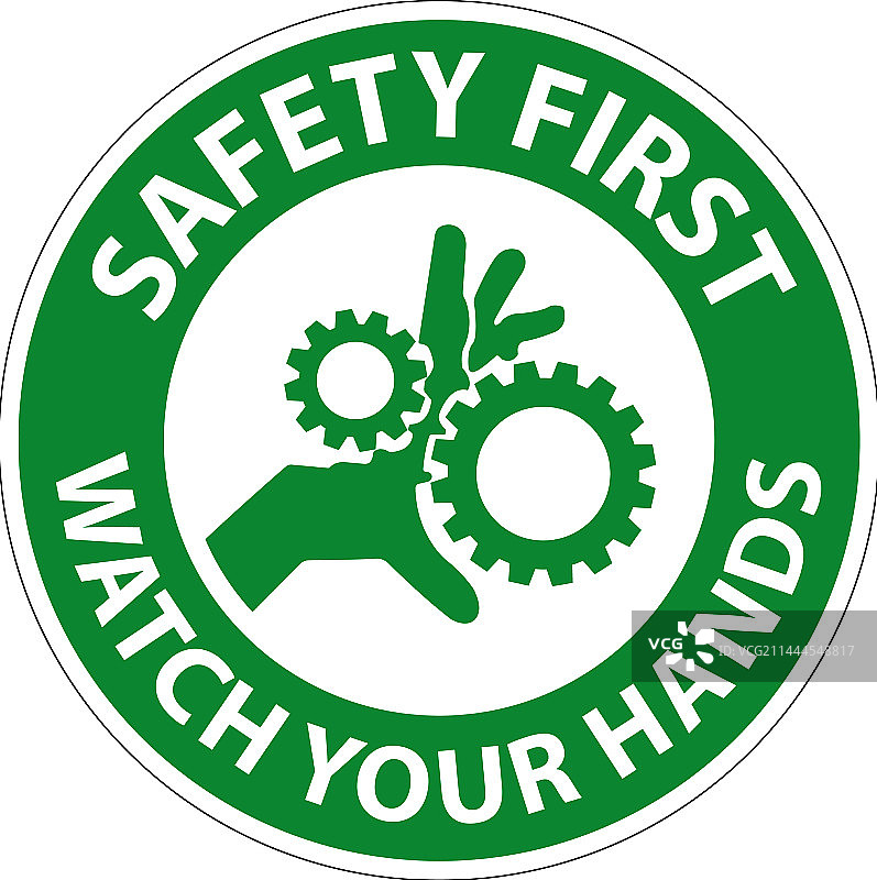 安全第一小心手和手指图片素材