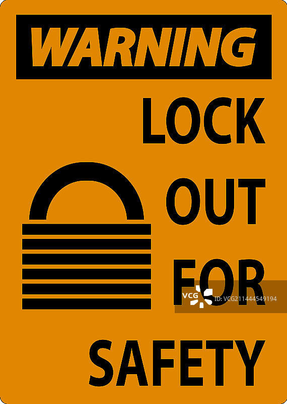 白色背景上的高辐射区域警告标志图片素材