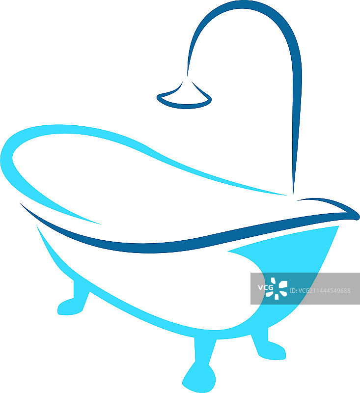 浴缸标志图标设计图片素材
