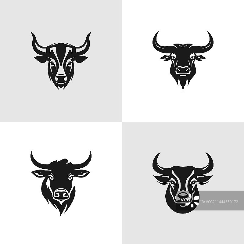 水牛乳酪logo合集图片素材