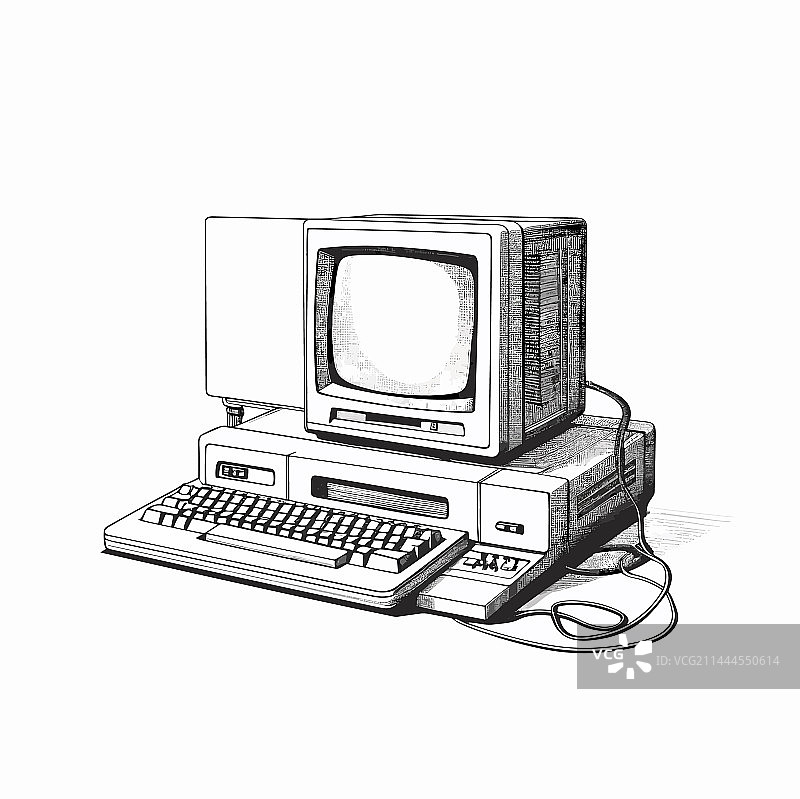 线条艺术电脑设计图片素材