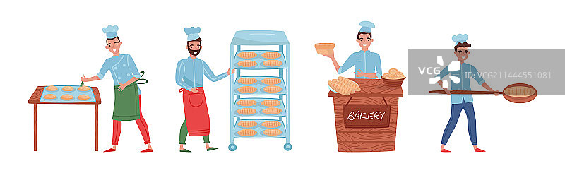 围裙厨师帽烘焙师图片素材