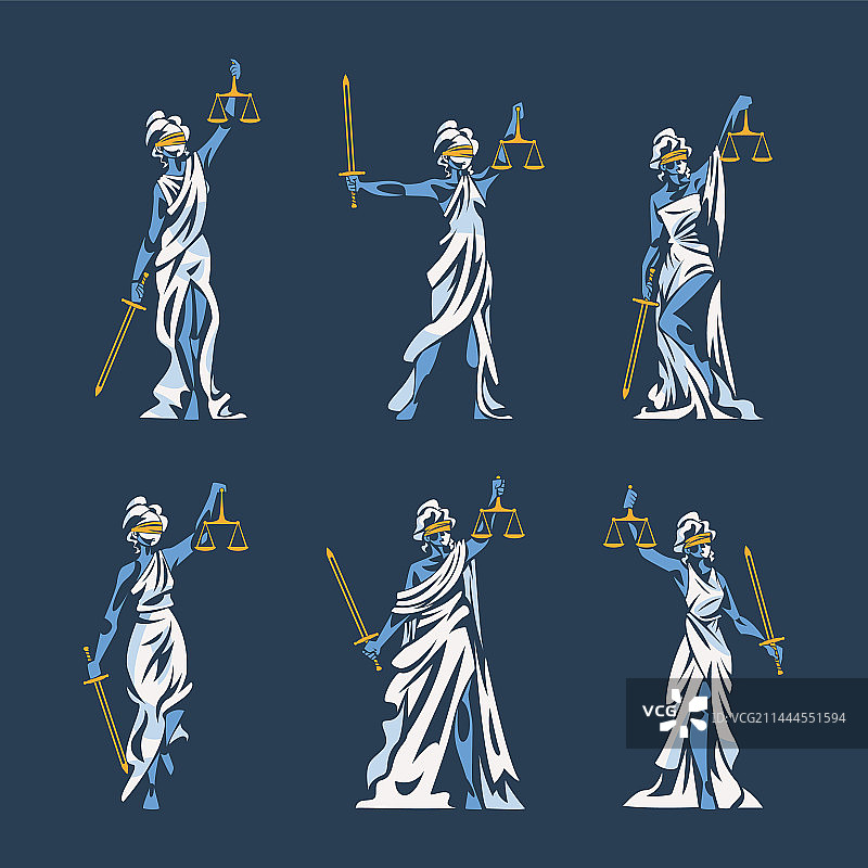 古希腊正义女神忒弥斯图片素材