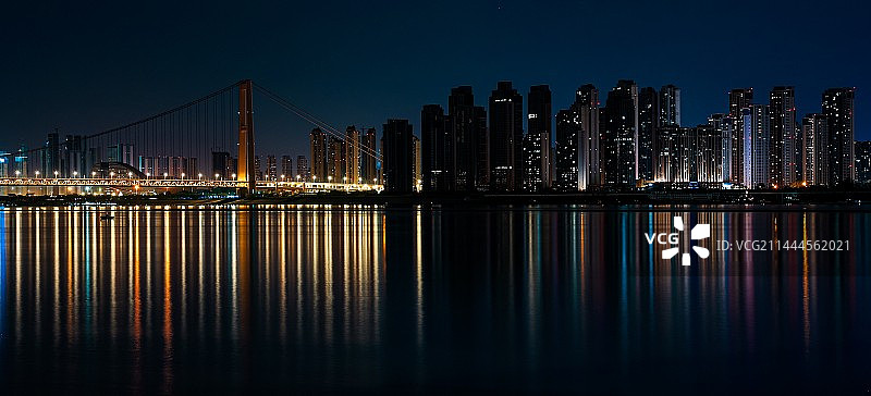 杨泗港夜景图片素材