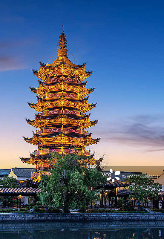 上海松江泗泾古镇图片素材