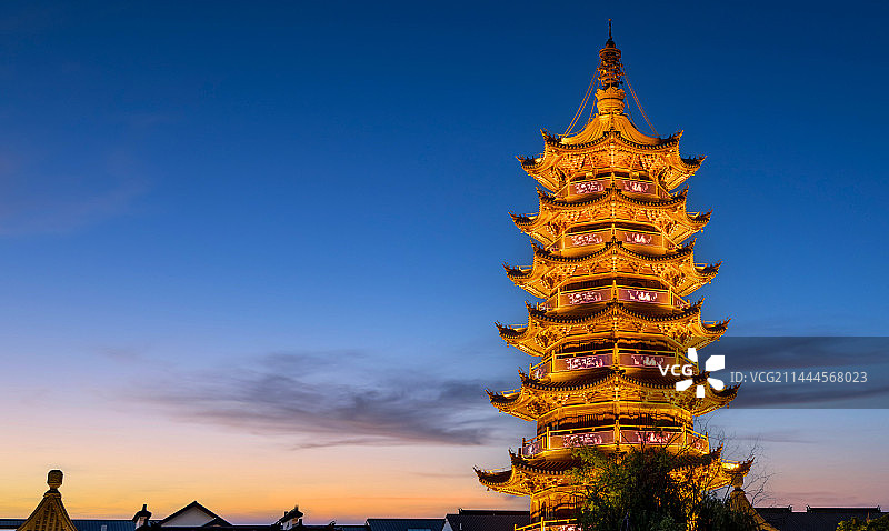 上海松江泗泾古镇图片素材