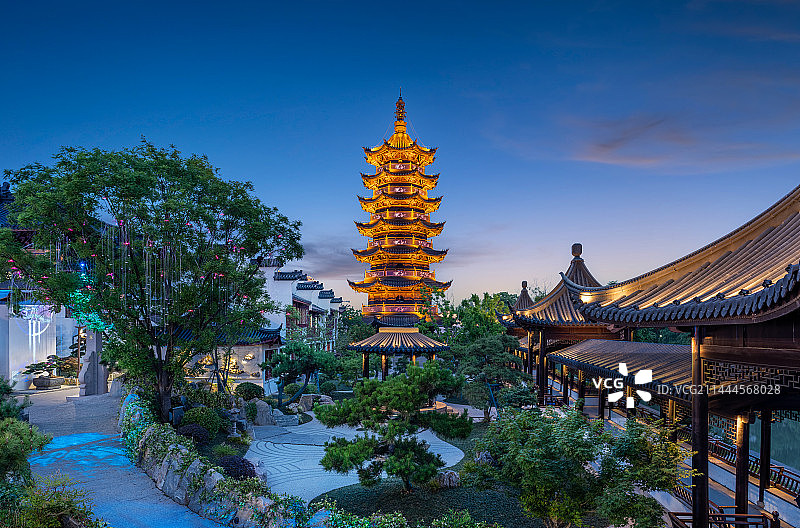 上海松江泗泾古镇图片素材