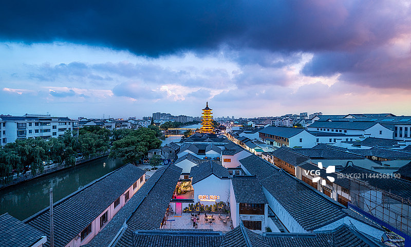 上海松江泗泾古镇图片素材