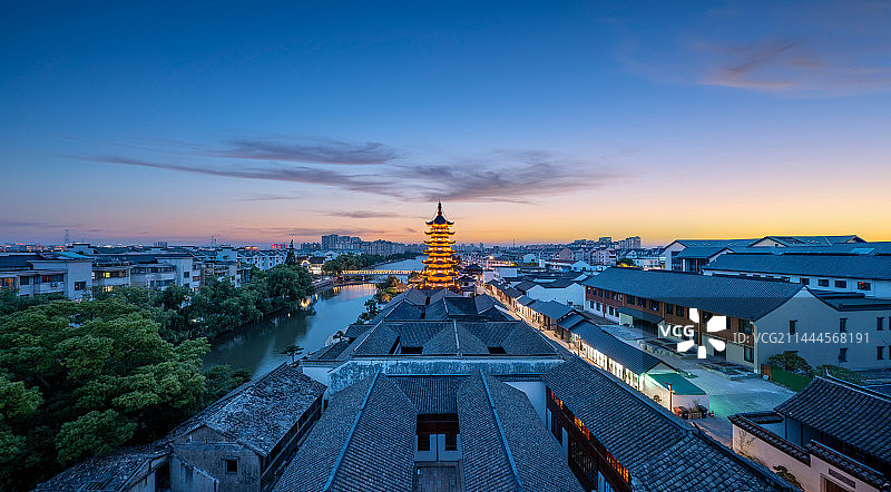 上海松江泗泾古镇图片素材