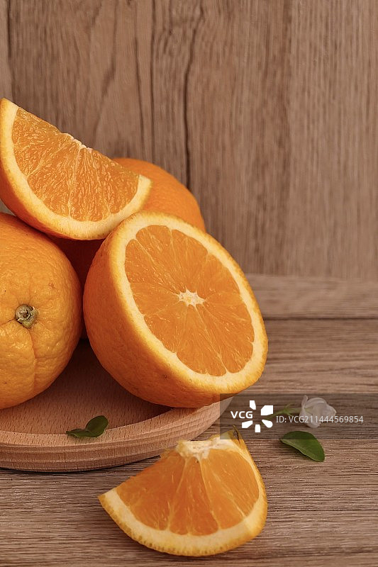 新鲜橙子静物水果图片素材