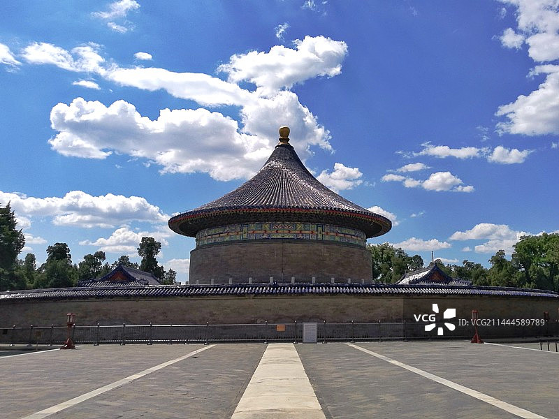 天坛公园古建筑：皇穹宇图片素材