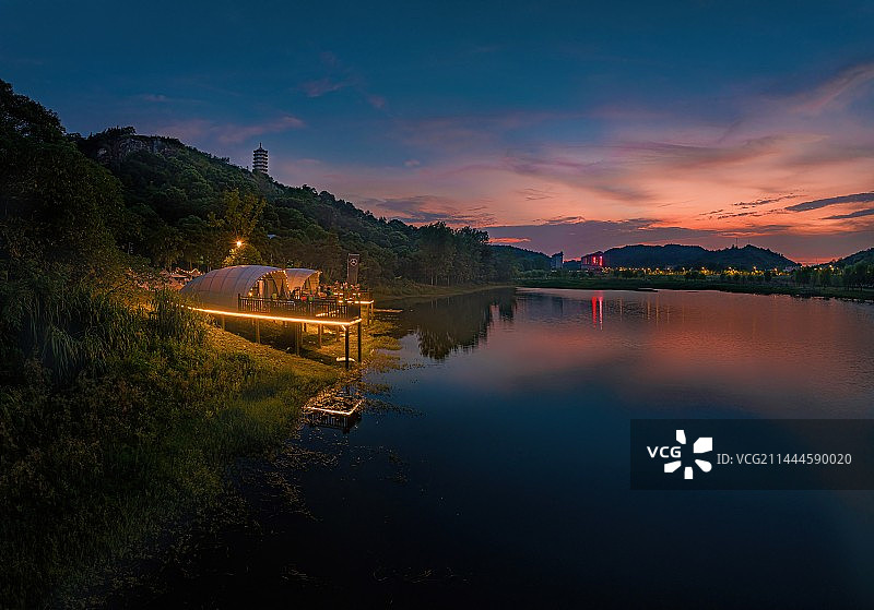 静谧山庄图片素材