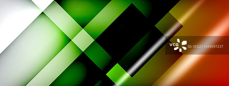 光和影的方块和线条抽象图片素材