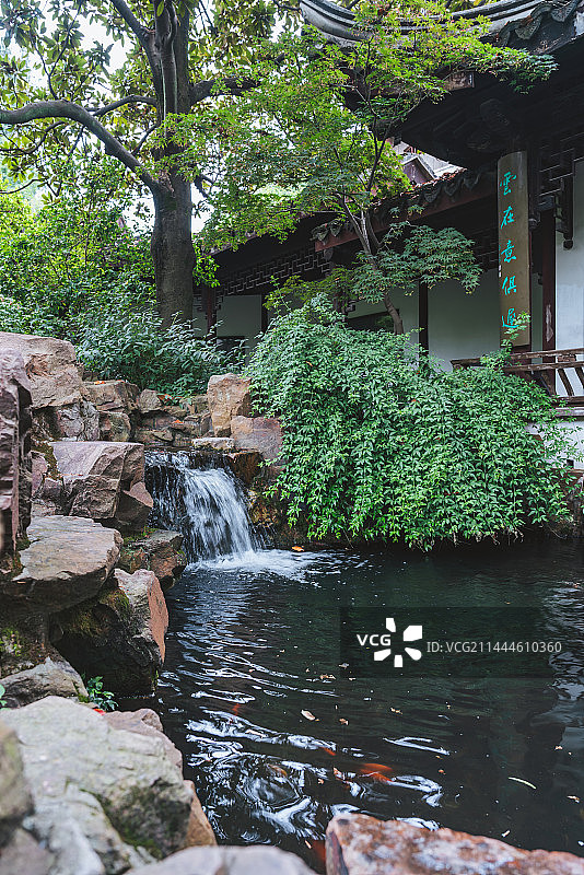 古典园林风光（无锡寄畅园）图片素材