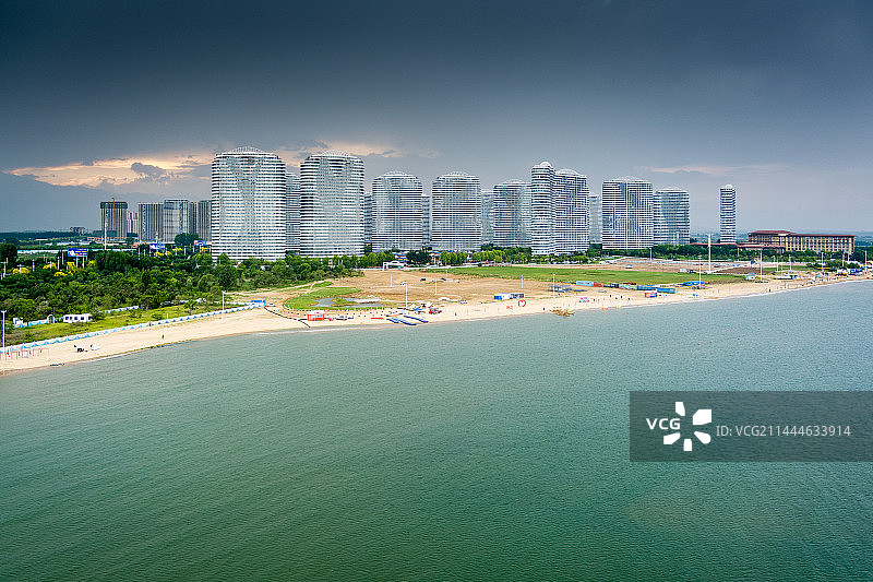 东戴河止锚湾图片素材