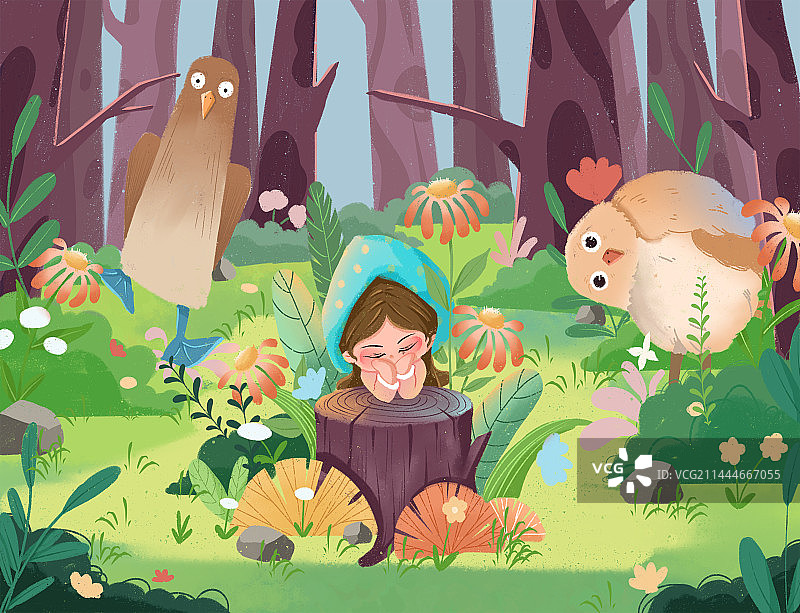 森林奇遇图片素材