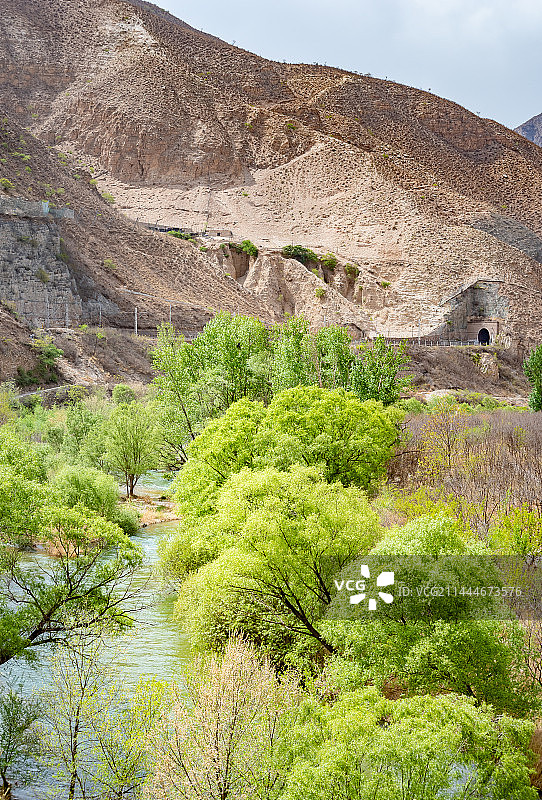 夏天官厅山峡幽州峡谷永定河大峡谷图片素材