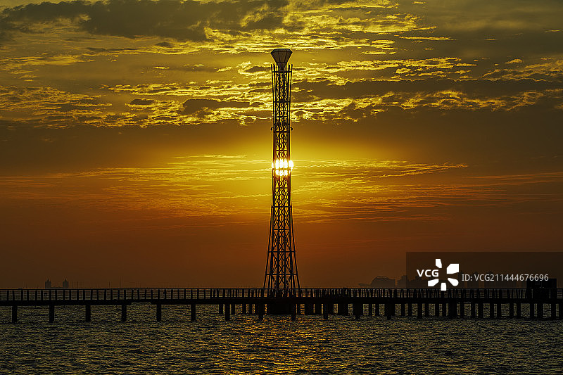 西太湖晚霞Sunset图片素材