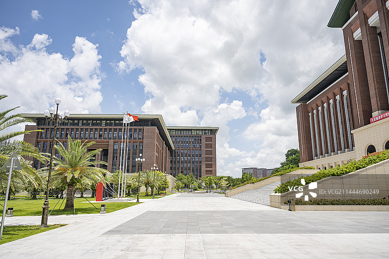 中山大学深圳校区校园风光图片素材