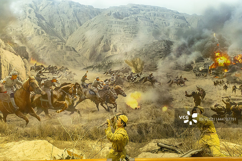 甘肃庆阳南梁革命纪念馆图片素材