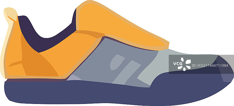 象征现代运动员的皮革运动鞋图片素材