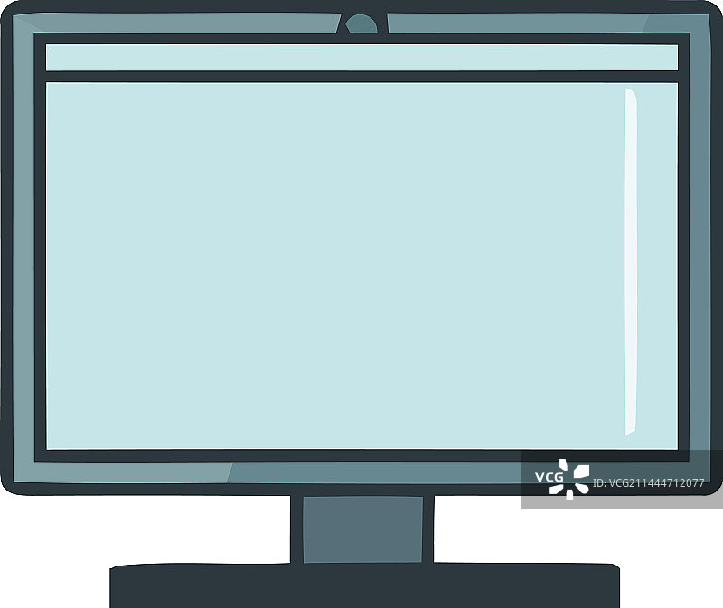 现代电脑显示器设计图片素材