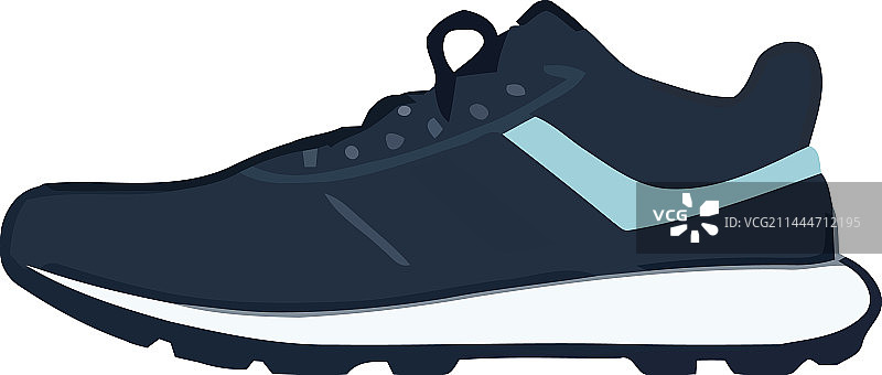 男士现代运动鞋设计图片素材