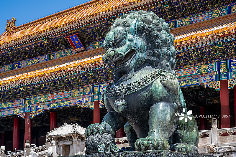 中国北京故宫太和门图片素材