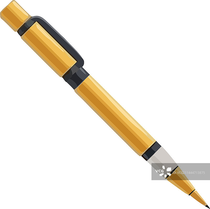 钢制圆珠笔书写创意图片素材