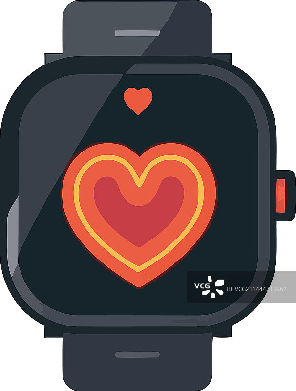 扁平风智能手环技术图片素材