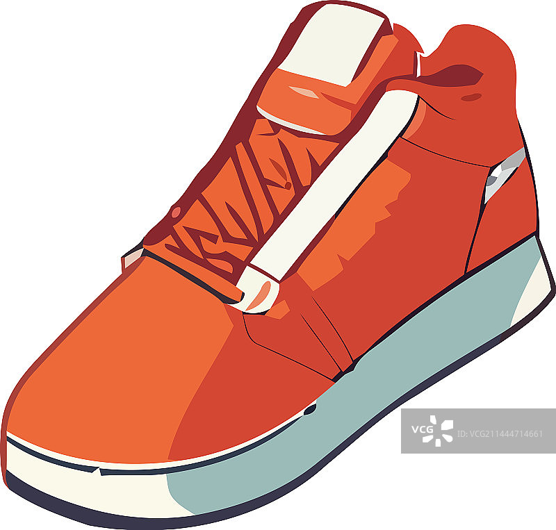 现代男士运动鞋设计图片素材