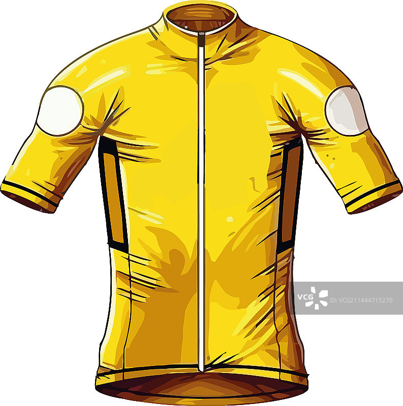黄色运动衫图片素材