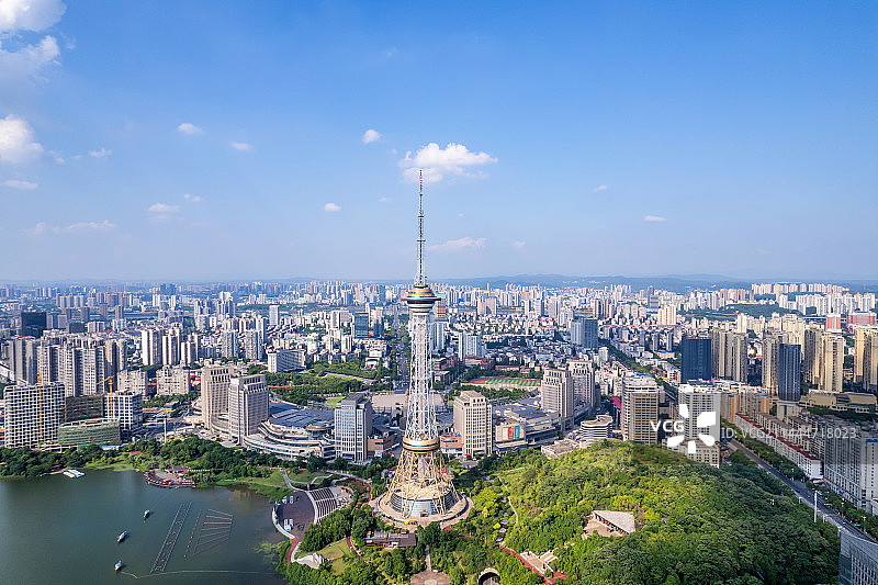 中国湖南省株洲神农塔图片素材