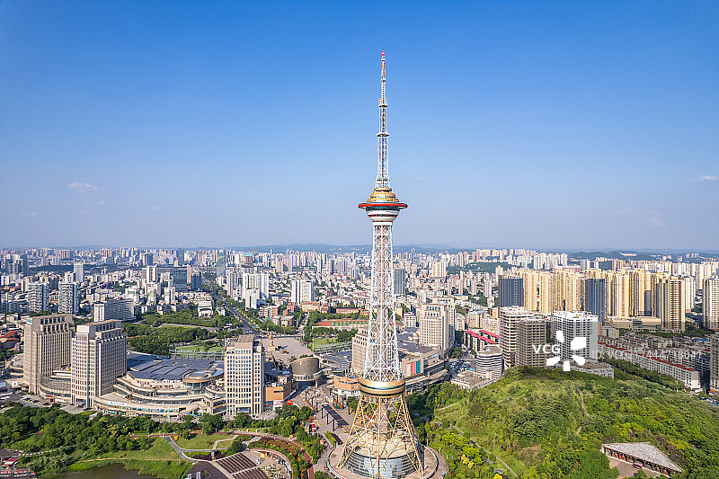 中国湖南省株洲神农塔图片素材