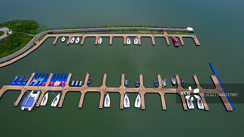 游艇码头图片素材