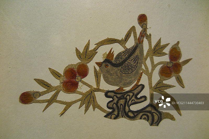 烟台美术馆馆藏，烟台画院馆藏，晚清剪纸，胶东民间艺术，生活美学图片素材